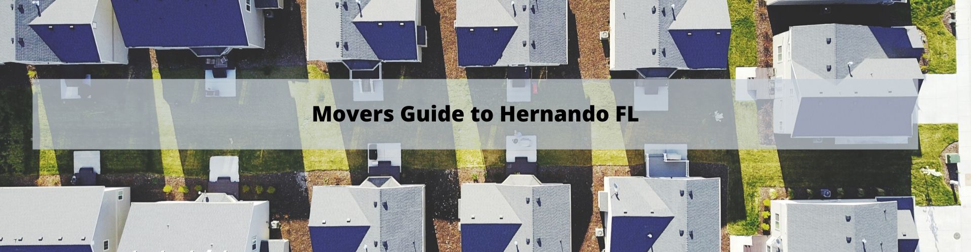 Hernando FL Mover's guide
