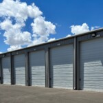 Drive-up storage units