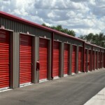 Drive-up storage units