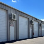 Drive-up storage units