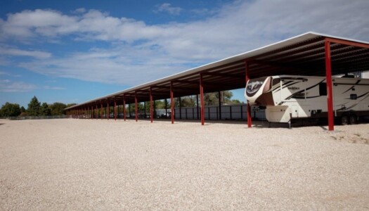 New Covered RV Parking in Hobbs NM